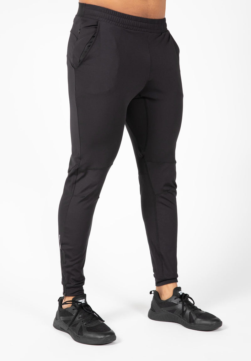 Load image into Gallery viewer, Gorilla Wear - Hamilton Hybrid Pants - Black - Slim Fit