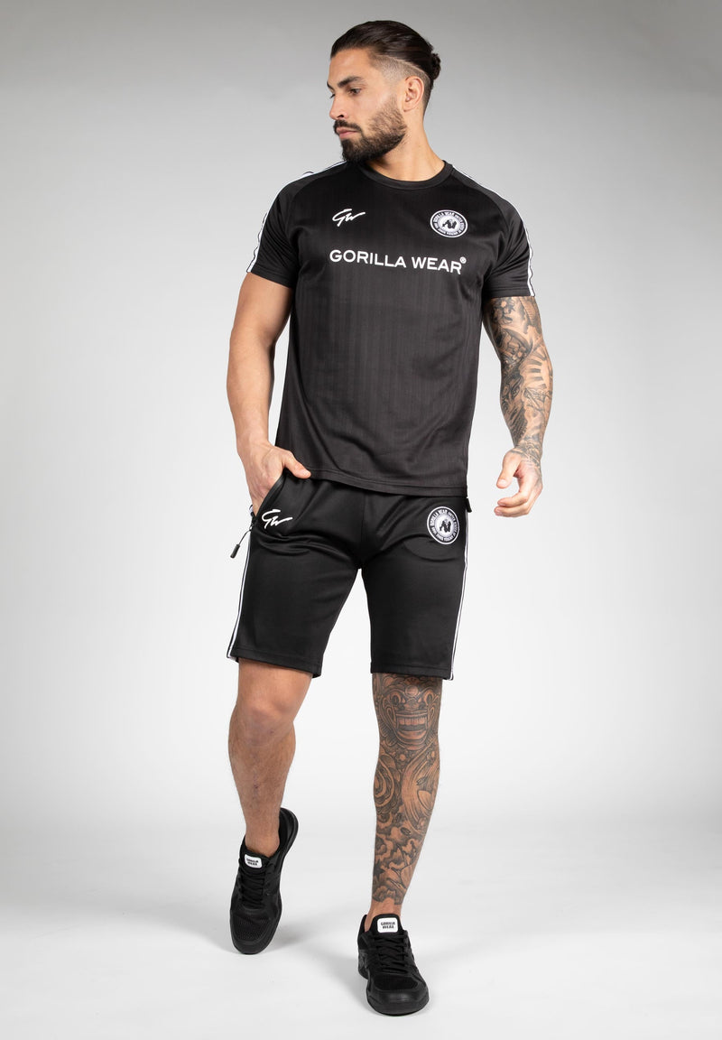 Load image into Gallery viewer, Gorilla Wear - Stratford Track Shorts - Black