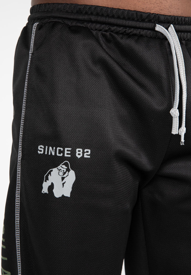 Load image into Gallery viewer, Gorilla Wear - Functional Mesh Pants - Black/Green