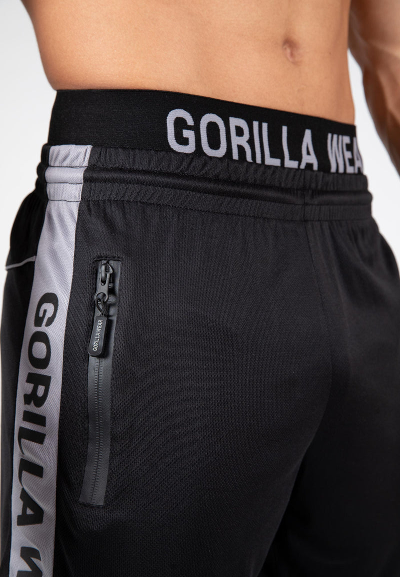 Load image into Gallery viewer, Gorilla Wear - Atlanta Shorts - Black/Gray