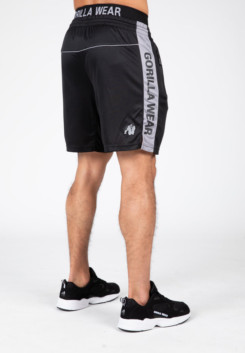 Load image into Gallery viewer, Gorilla Wear - Atlanta Shorts - Black/Gray