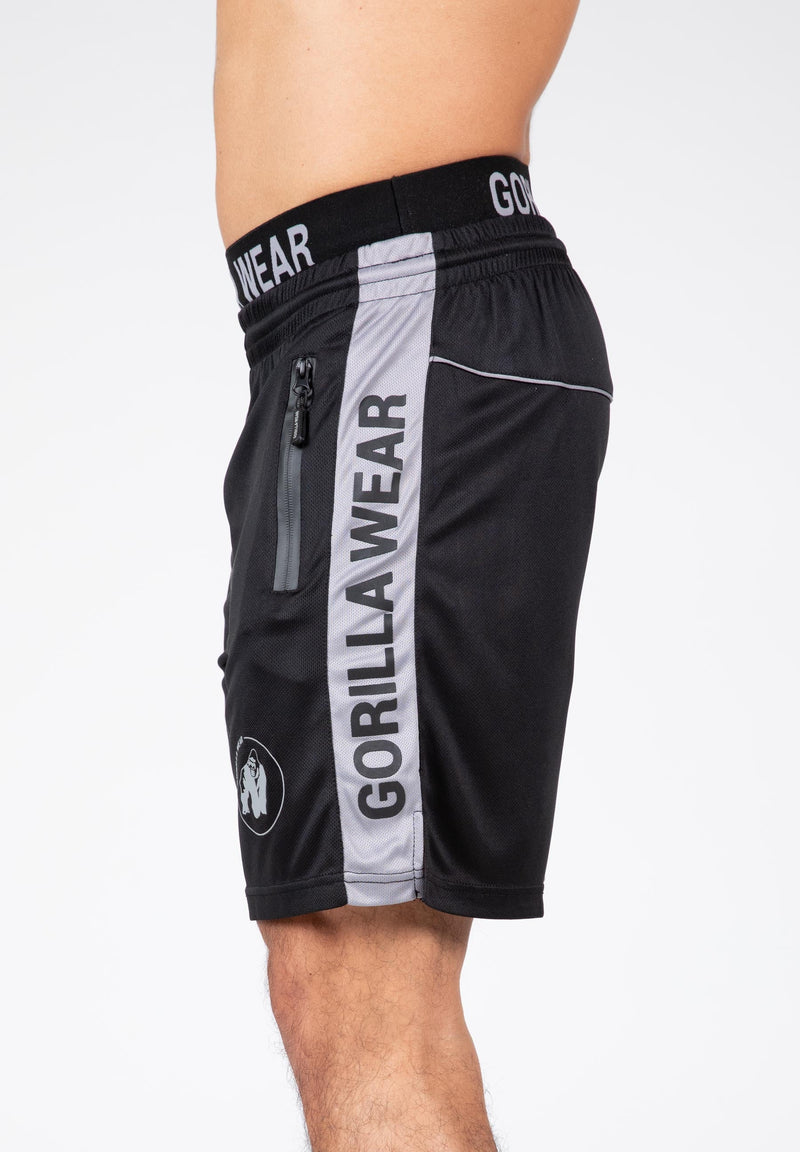Load image into Gallery viewer, Gorilla Wear - Atlanta Shorts - Black/Gray