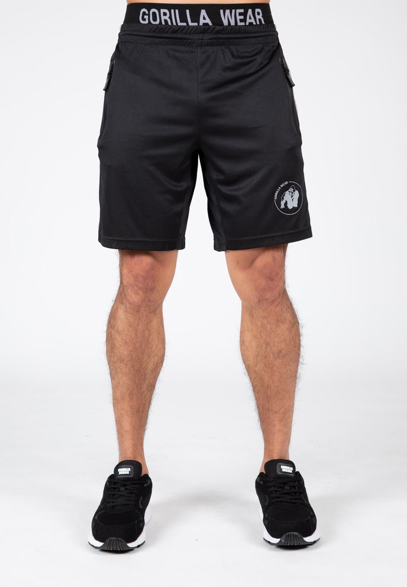 Load image into Gallery viewer, Gorilla Wear - Atlanta Shorts - Black/Gray