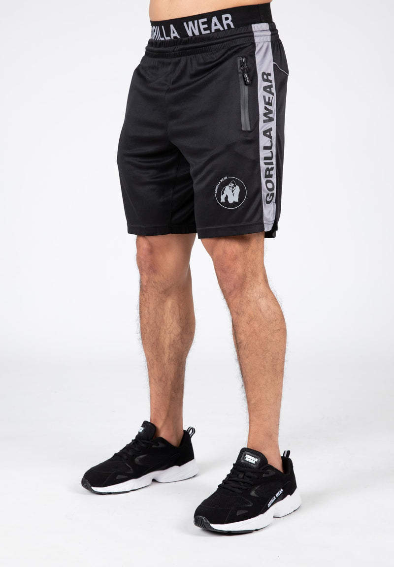 Load image into Gallery viewer, Gorilla Wear - Atlanta Shorts - Black/Gray