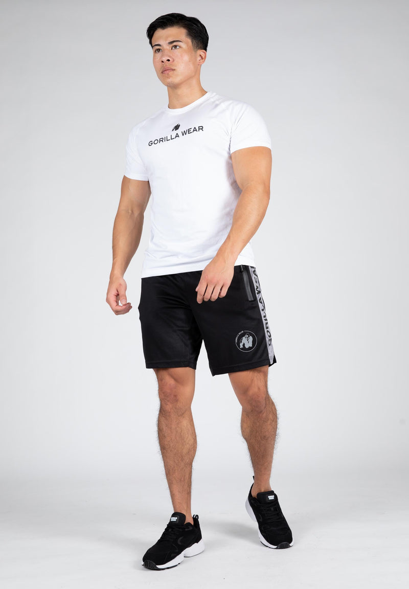 Load image into Gallery viewer, Gorilla Wear - Atlanta Shorts - Black/Gray