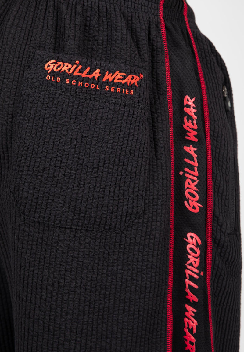 Load image into Gallery viewer, Gorilla Wear - Buffalo Old School Shorts - Black/Red