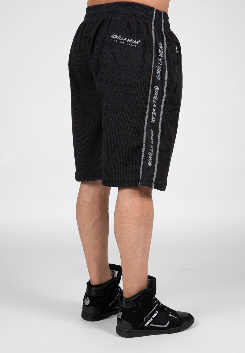 Load image into Gallery viewer, Gorilla Wear - Buffalo Old School Shorts - Black/Gray