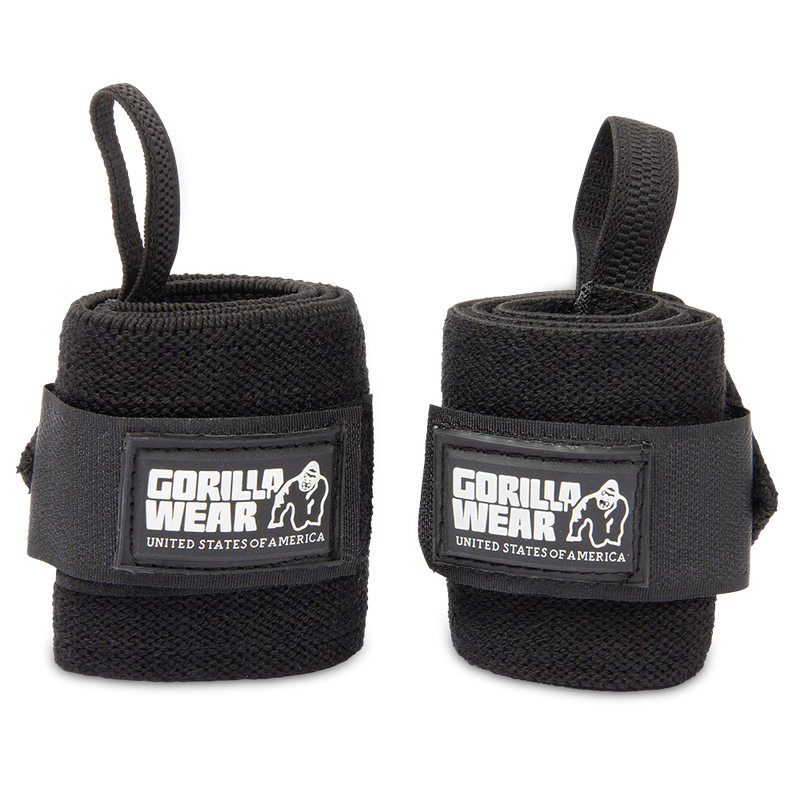 Load image into Gallery viewer, Gorilla Wear - Wrist Wraps Basic - Black/White