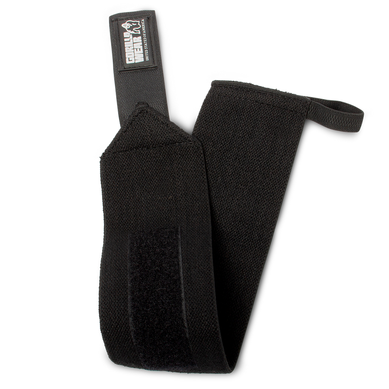 Load image into Gallery viewer, Gorilla Wear - Wrist Wraps Basic - Black/White