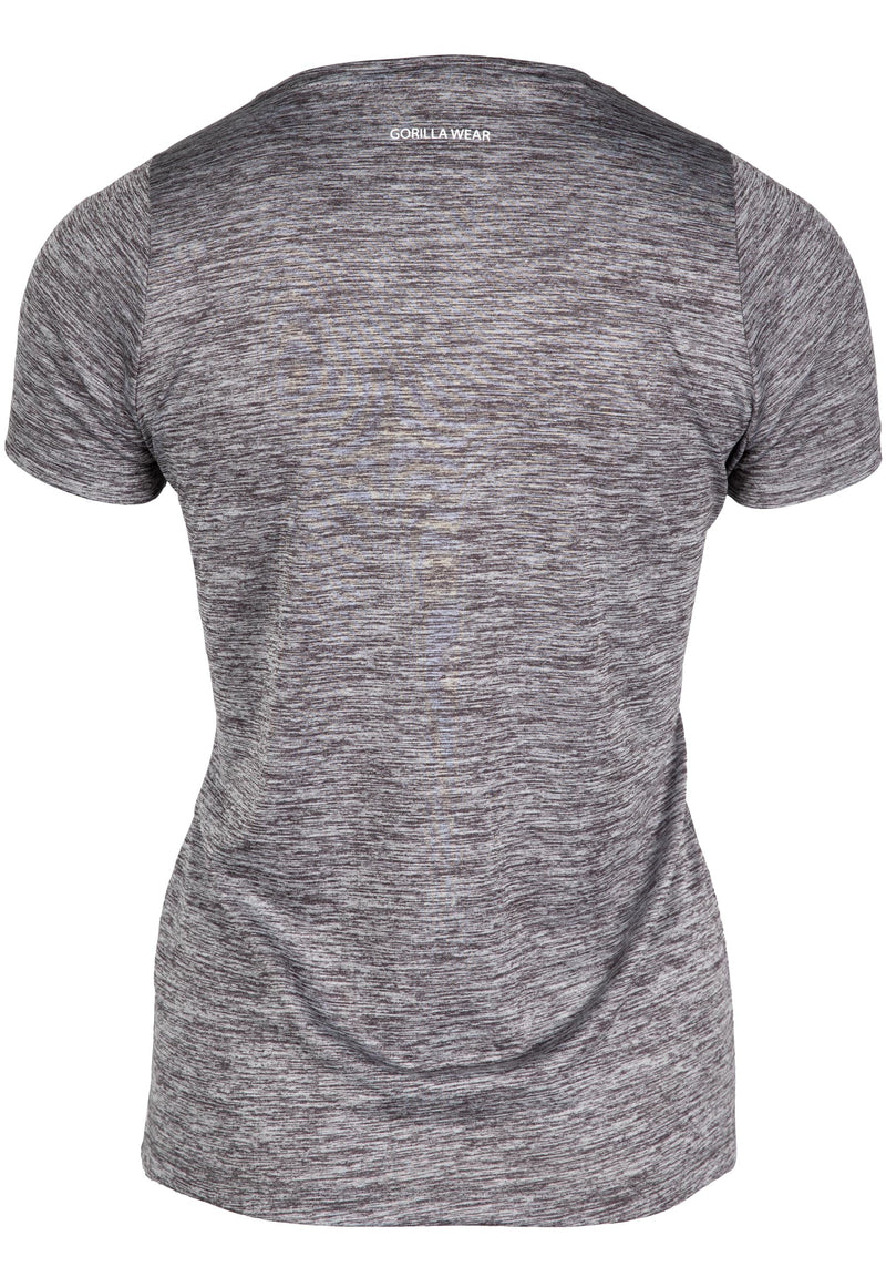 Load image into Gallery viewer, Gorilla Wear - Elmira V-Neck T-Shirt - Gray Melange