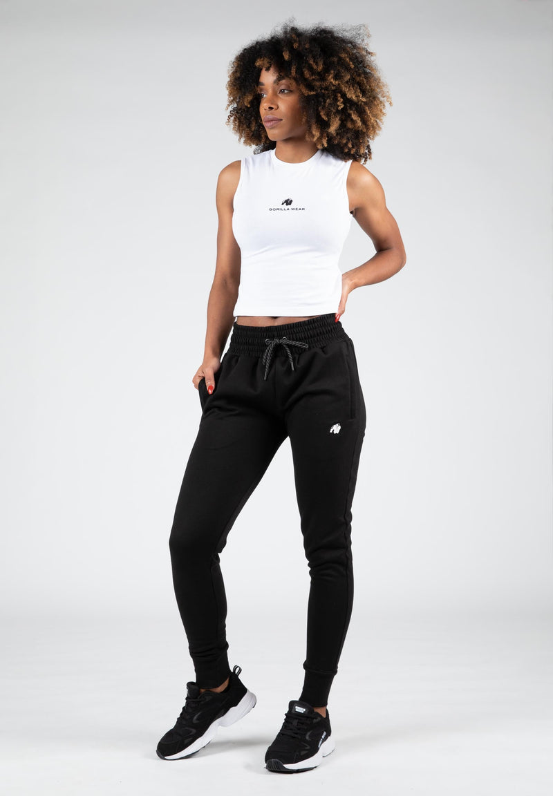 Load image into Gallery viewer, Gorilla Wear - Livonia Crop Top - White