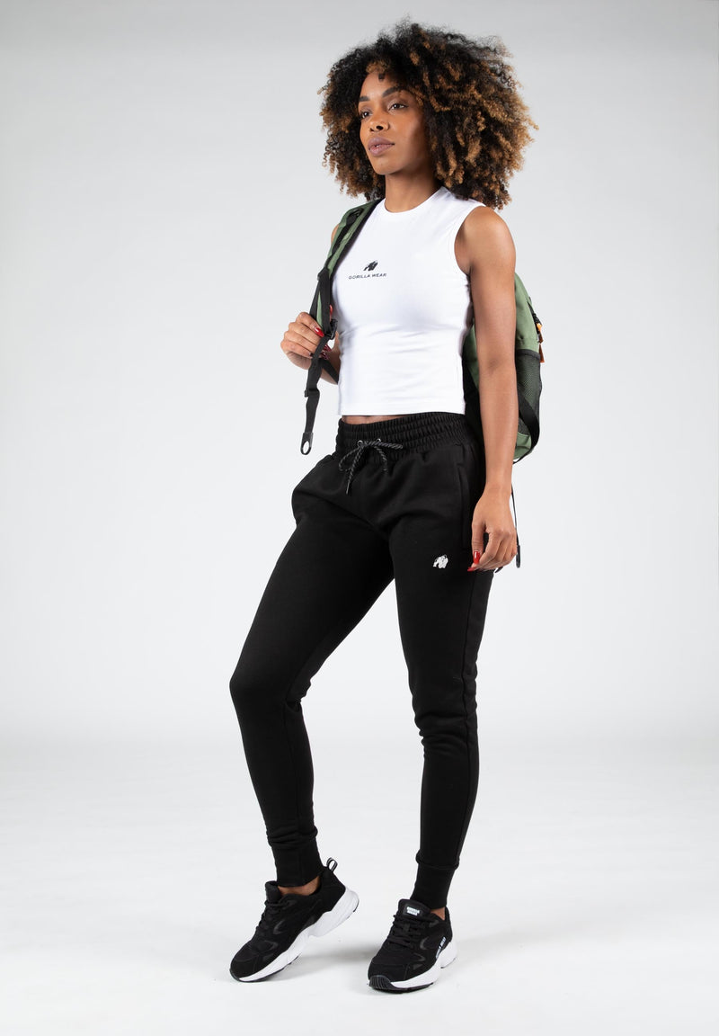 Load image into Gallery viewer, Gorilla Wear - Livonia Crop Top - White