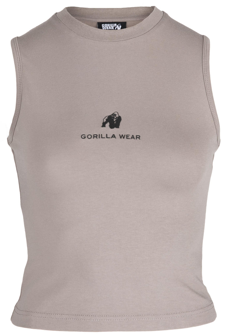 Load image into Gallery viewer, Gorilla Wear - Livonia Crop Top - Beige