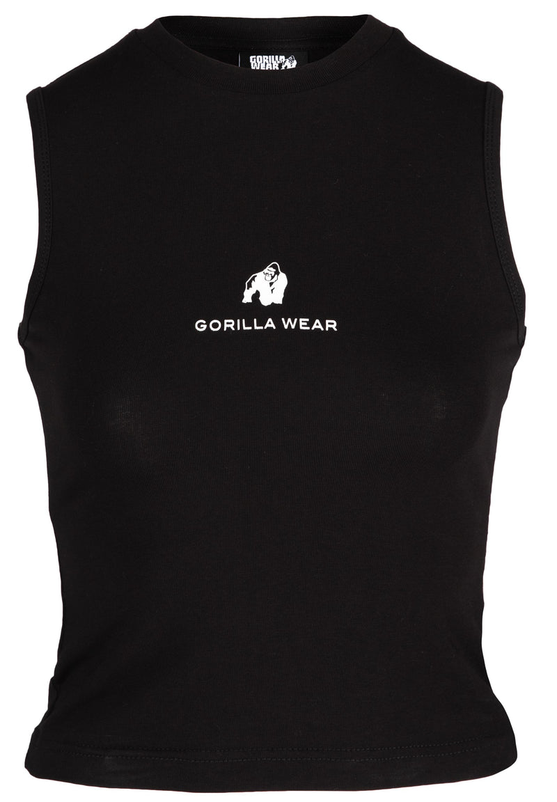Load image into Gallery viewer, Gorilla Wear - Livonia Crop Top -Black