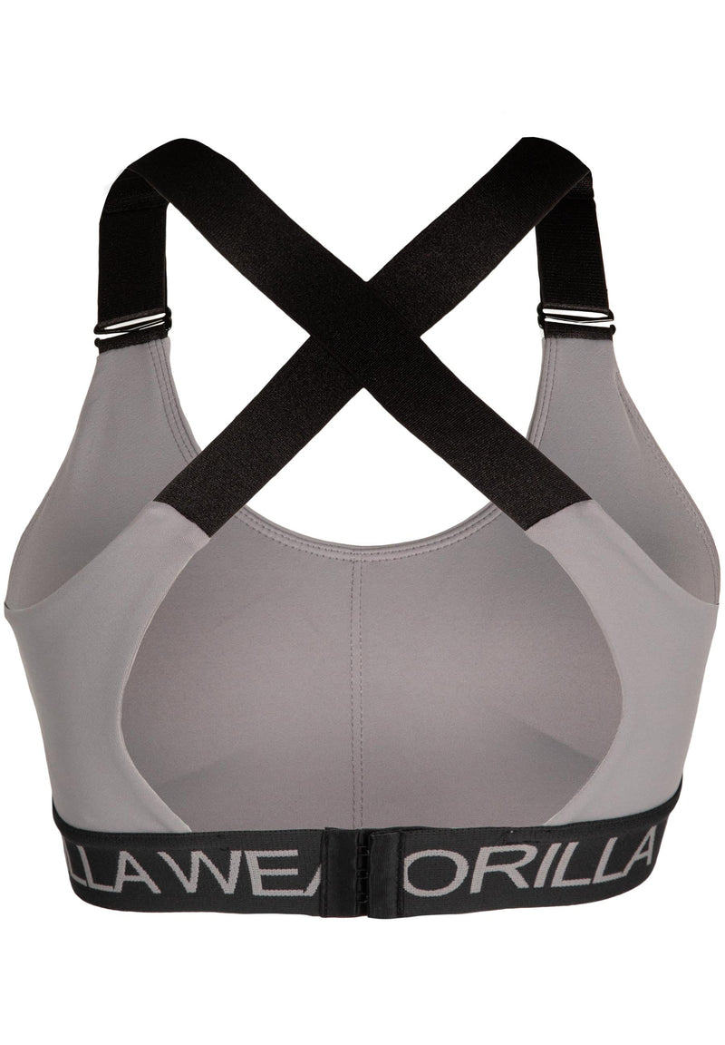 Load image into Gallery viewer, Gorilla Wear - Colby Sports Bra - Gray