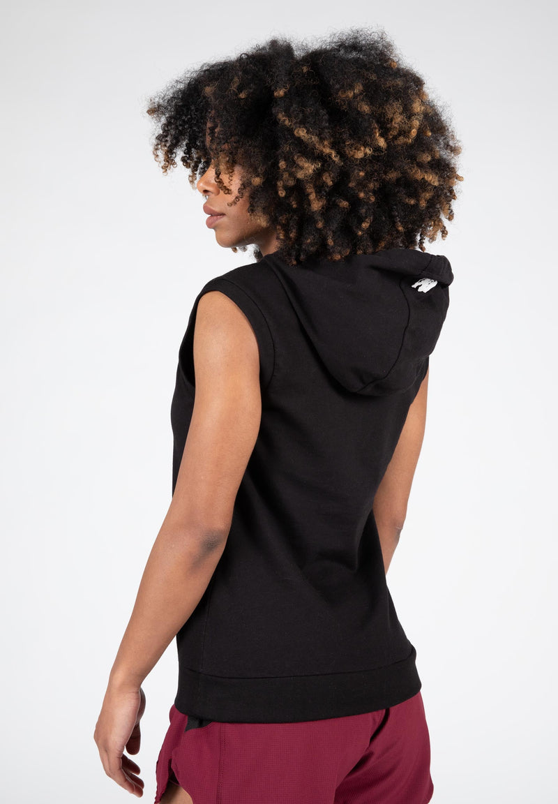 Load image into Gallery viewer, Gorilla Wear - Virginia Sleeveless Hoodie - Black