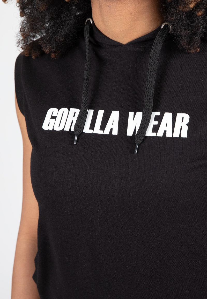Load image into Gallery viewer, Gorilla Wear - Virginia Sleeveless Hoodie - Black