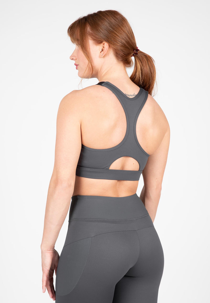 Load image into Gallery viewer, Gorilla Wear - Monroe Sports Bra - Gray