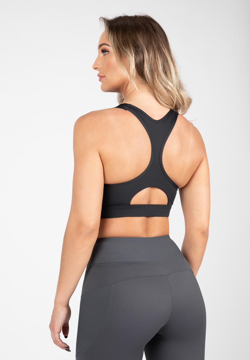 Load image into Gallery viewer, Gorilla Wear - Monroe Sports Bra - Black