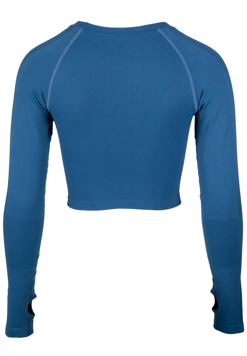 Load image into Gallery viewer, Gorilla Wear - Hilton Seamless Long Sleeve - Blue