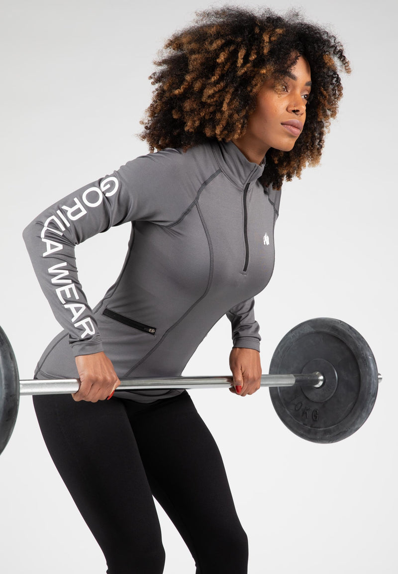 Load image into Gallery viewer, Gorilla Wear - Peyton Long Sleeve - Gray