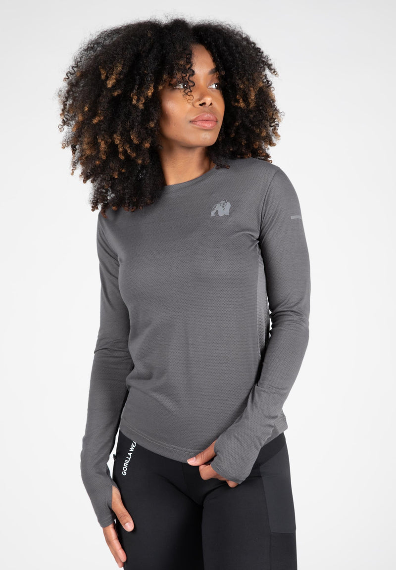 Load image into Gallery viewer, Gorilla Wear - Raleigh Long Sleeve - Gray