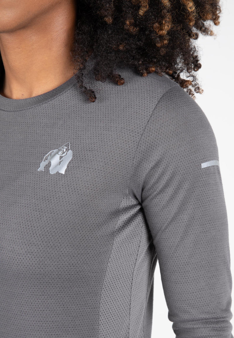 Load image into Gallery viewer, Gorilla Wear - Raleigh Long Sleeve - Gray