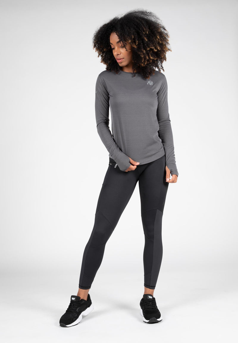 Load image into Gallery viewer, Gorilla Wear - Raleigh Long Sleeve - Gray