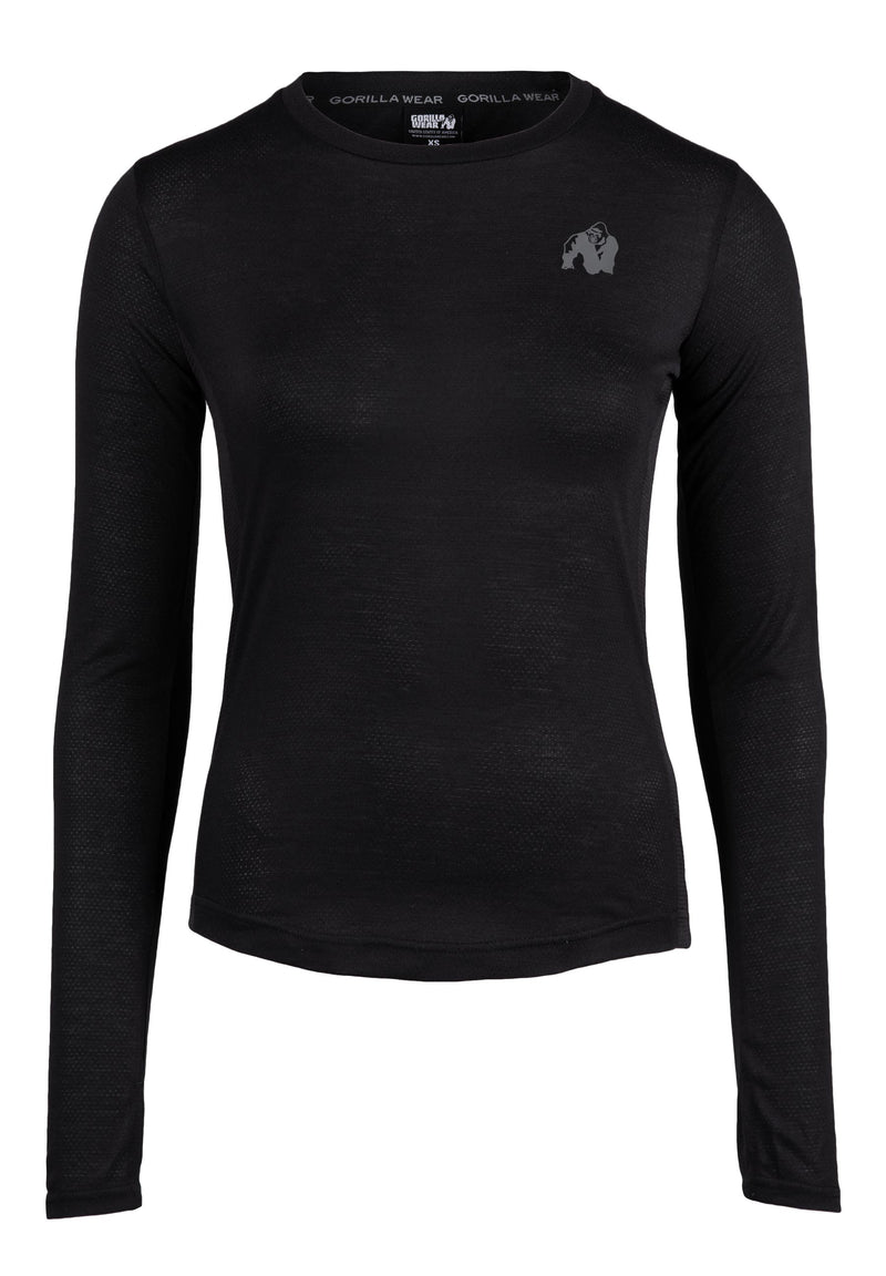 Load image into Gallery viewer, Gorilla Wear - Raleigh Long Sleeve - Black