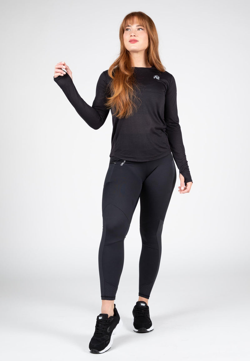Load image into Gallery viewer, Gorilla Wear - Raleigh Long Sleeve - Black