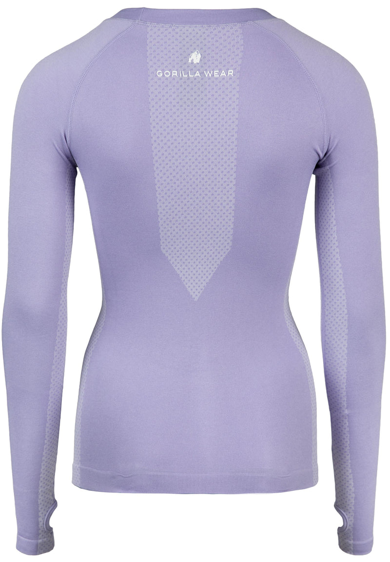 Load image into Gallery viewer, Gorilla Wear - Selah Seamless Long Sleeve - Lilac