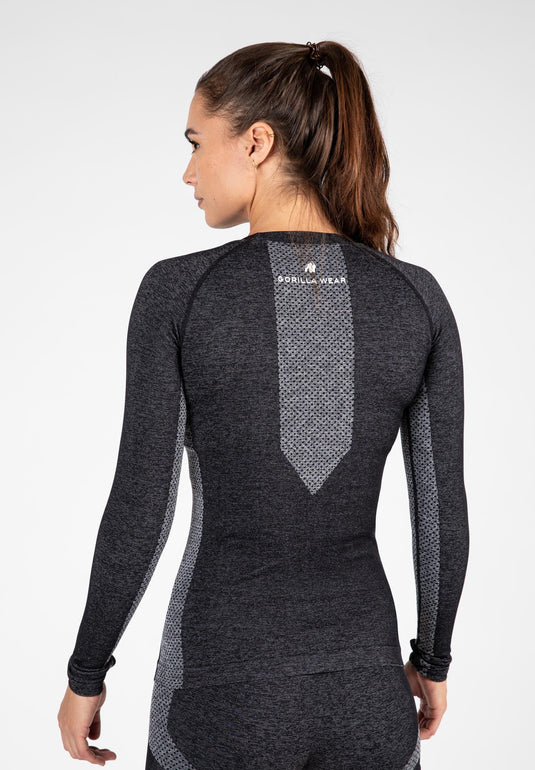 Gorilla Wear - Selah Seamless Long Sleeve- Black