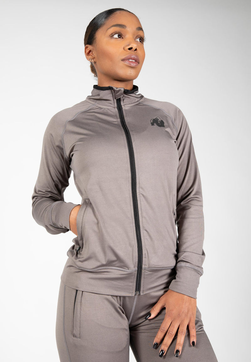 Load image into Gallery viewer, Gorilla Wear - Cleveland Track Jacket - Gray