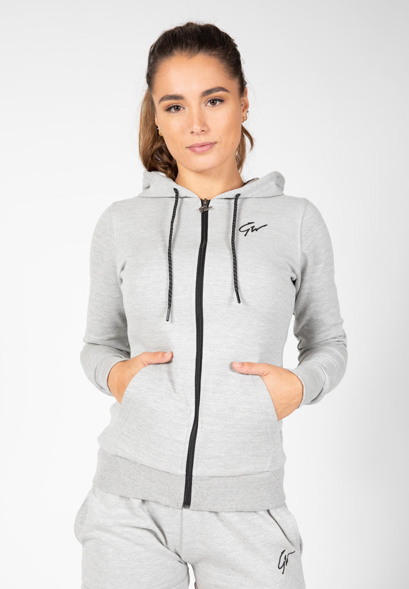 Load image into Gallery viewer, Gorilla Wear - Pixley Zipped Hoodie - Gray