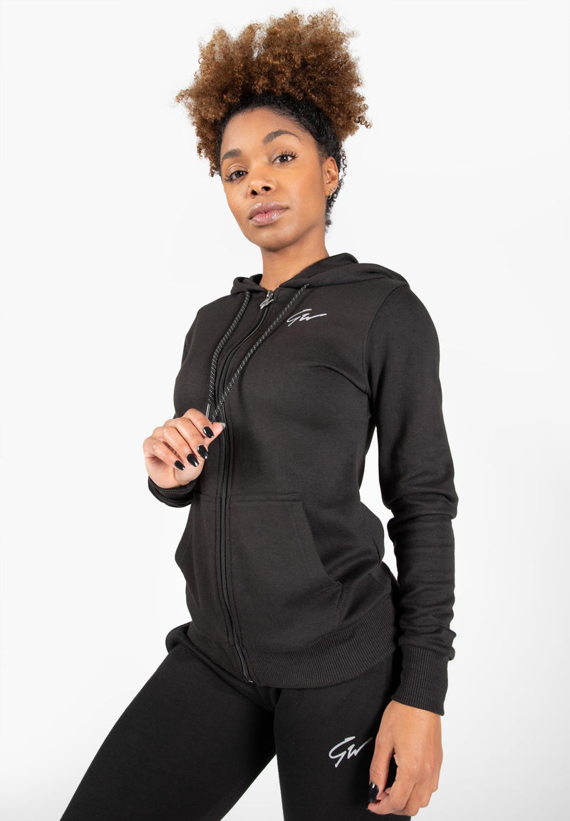 Load image into Gallery viewer, Gorilla Wear - Pixley Zipped Hoodie - Black