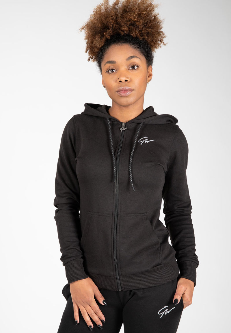 Load image into Gallery viewer, Gorilla Wear - Pixley Zipped Hoodie - Black