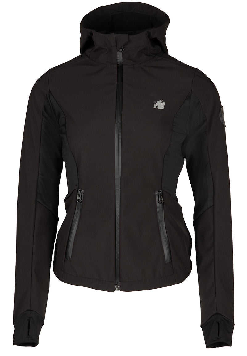 Load image into Gallery viewer, Gorilla Wear - Victoria Softshell Jacket - Black