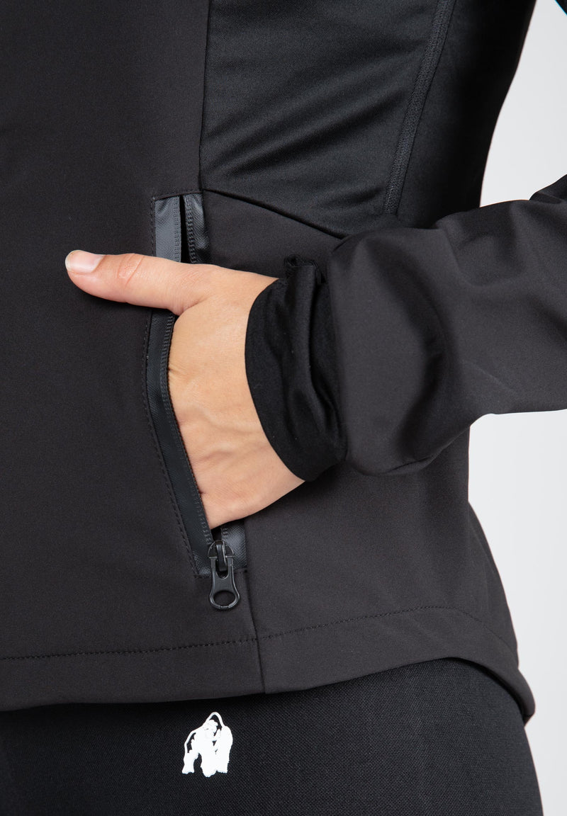 Load image into Gallery viewer, Gorilla Wear - Victoria Softshell Jacket - Black