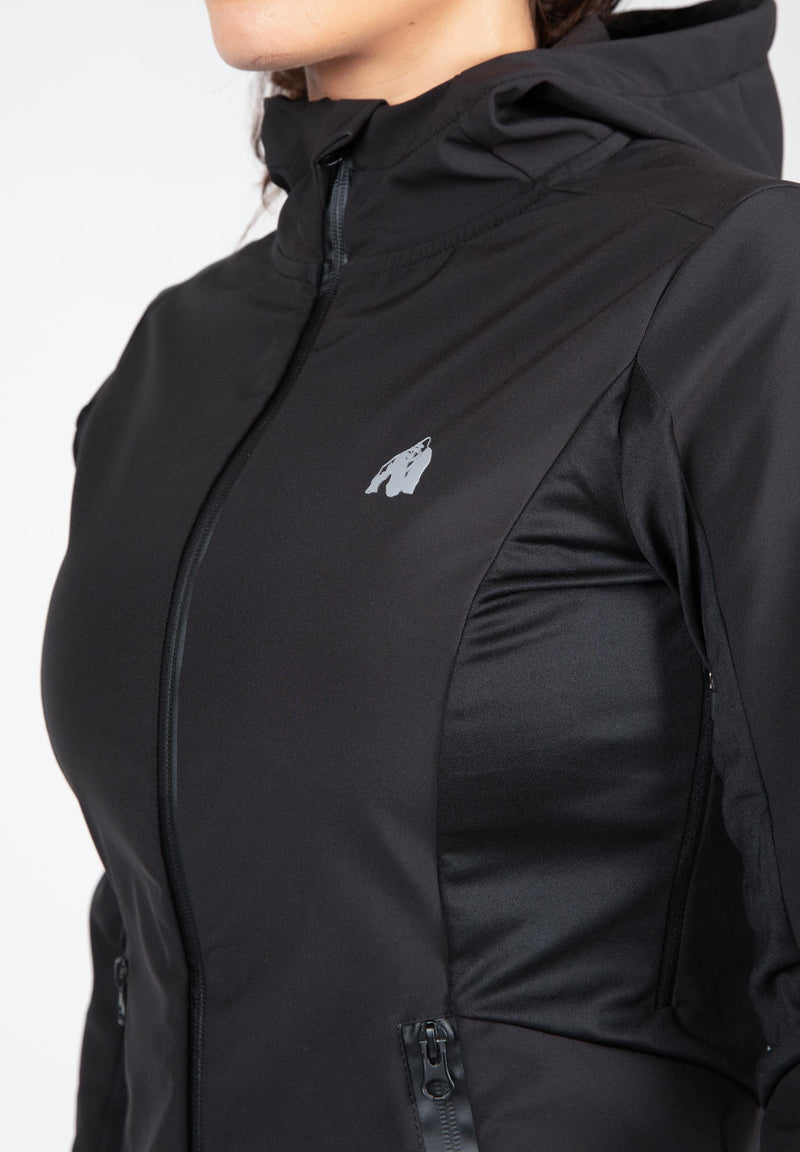 Load image into Gallery viewer, Gorilla Wear - Victoria Softshell Jacket - Black