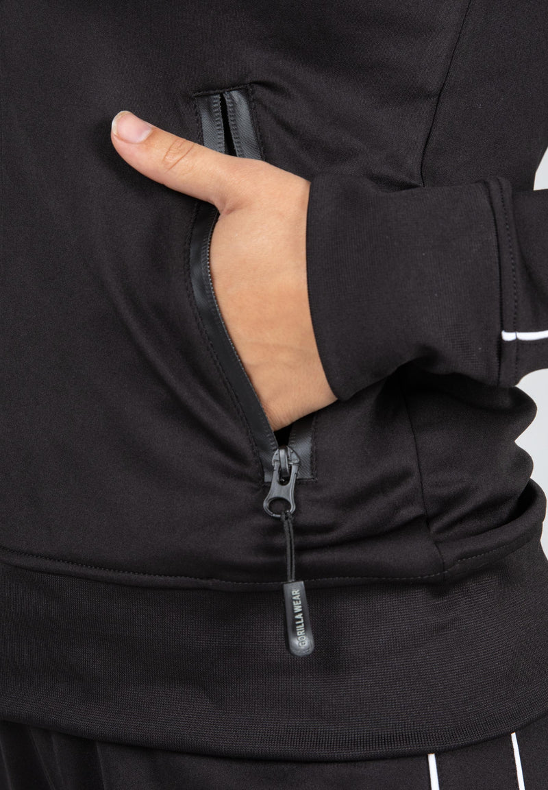 Load image into Gallery viewer, Gorilla Wear - Montana Track Jacket - Black