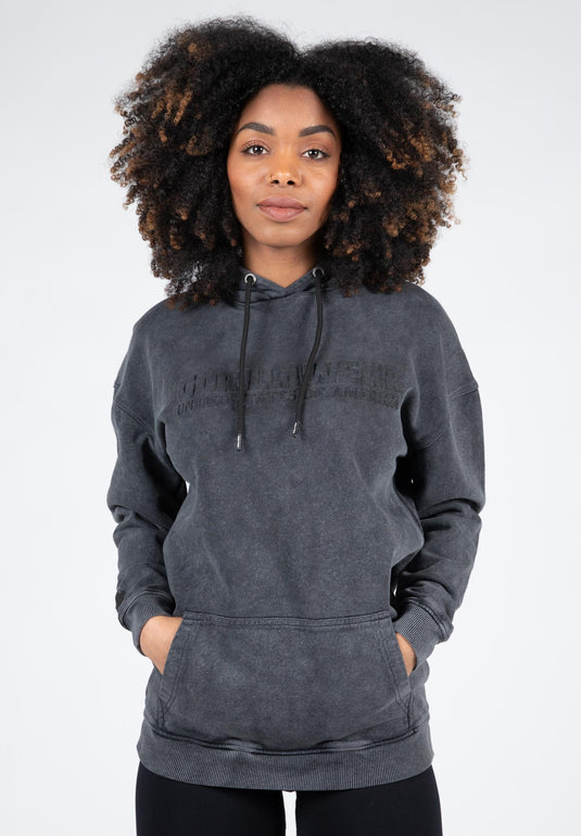Gorilla Wear - Crowley Women's Oversized Hoodie - Washed Gray