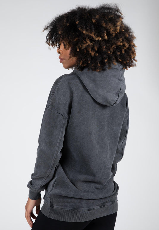 Gorilla Wear - Crowley Women's Oversized Hoodie - Washed Gray