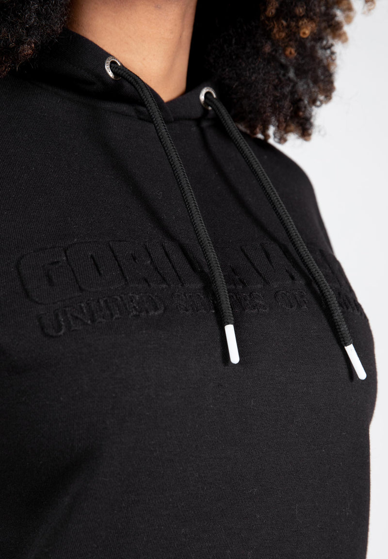 Load image into Gallery viewer, Gorilla Wear - Crowley Women's Oversized Hoodie - Black