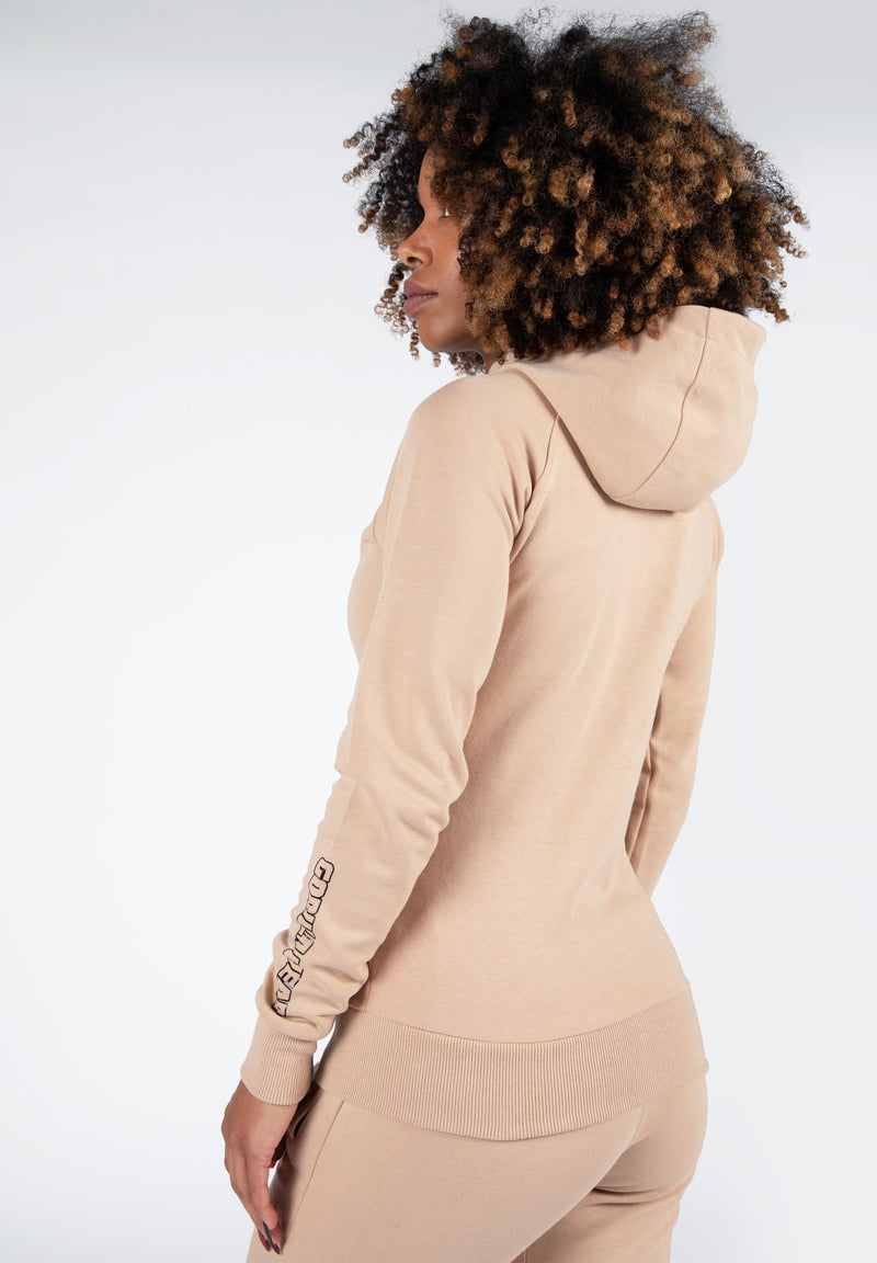 Load image into Gallery viewer, Gorilla Wear - Marion Zipped Hoodie - Beige