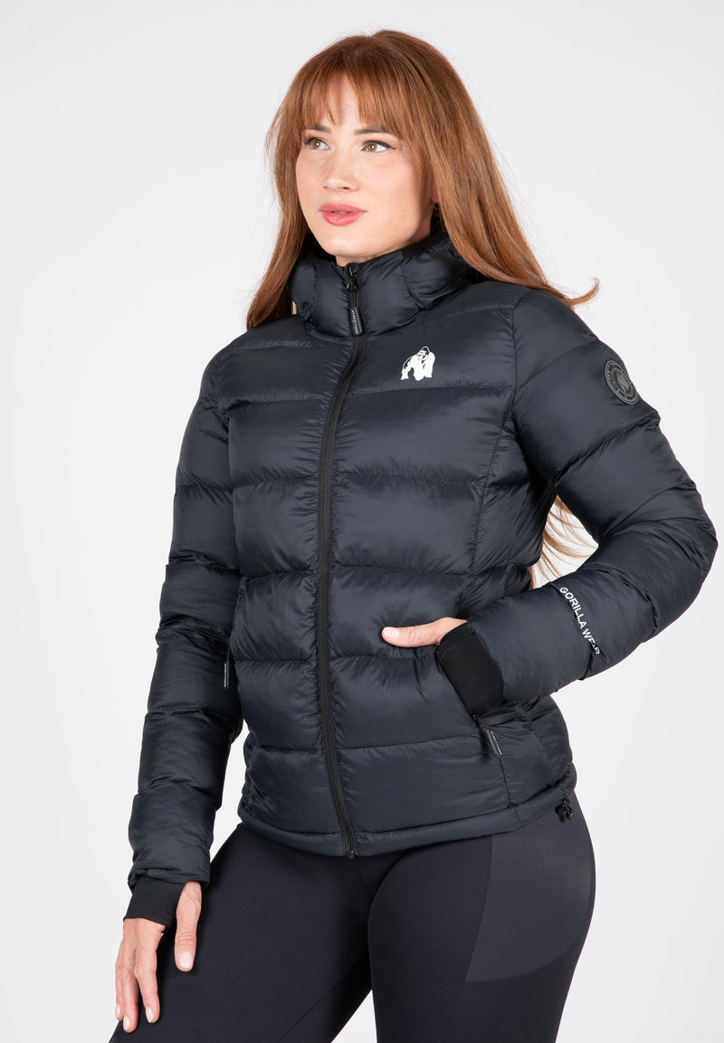 Load image into Gallery viewer, Gorilla Wear - Rachel Puffer Jacket - Black