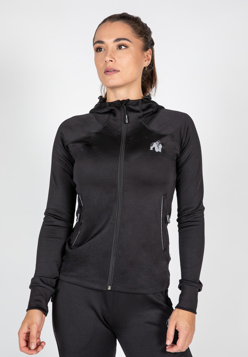 Load image into Gallery viewer, Gorilla Wear - Halsey Track Jacket - Black