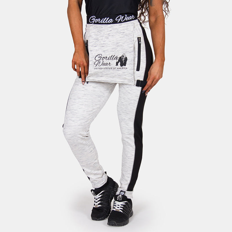 Load image into Gallery viewer, Gorilla Wear - Dolores Dungarees - Gray/Black