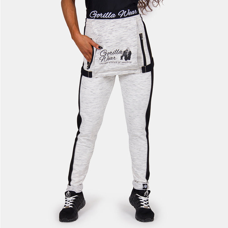 Load image into Gallery viewer, Gorilla Wear - Dolores Dungarees - Gray/Black