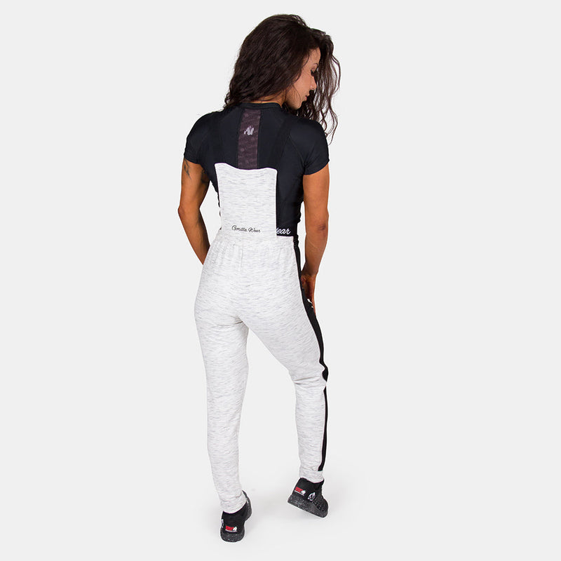 Load image into Gallery viewer, Gorilla Wear - Dolores Dungarees - Gray/Black