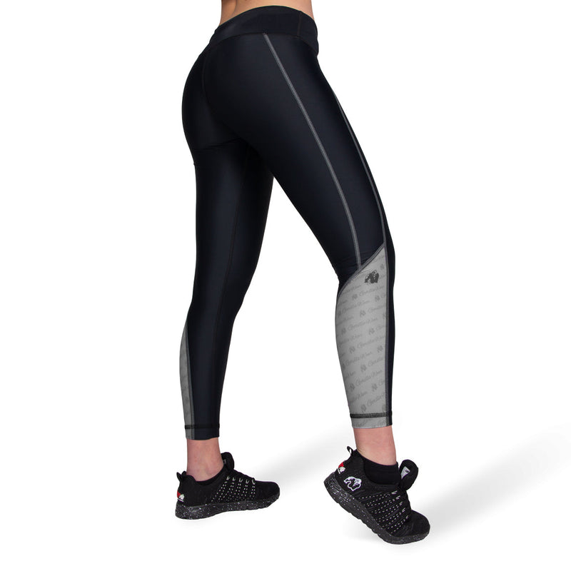 Load image into Gallery viewer, Gorilla Wear - Carlin Compression Tight - Black/Gray